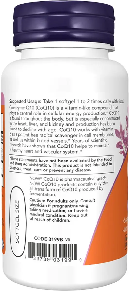 Now Foods CoQ10 400mg - 30 Softgels