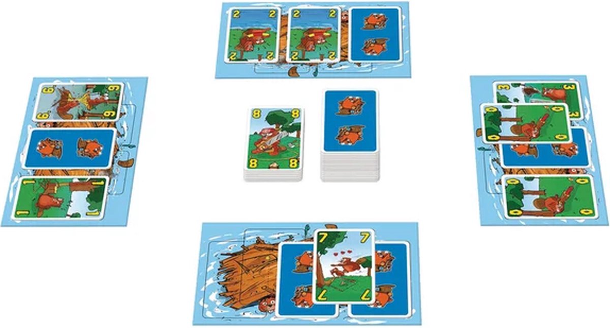 999 Games - Beverclan - Kaartspel - Kinderspel - Educatief spel - Actiespel - Klein cadeautje