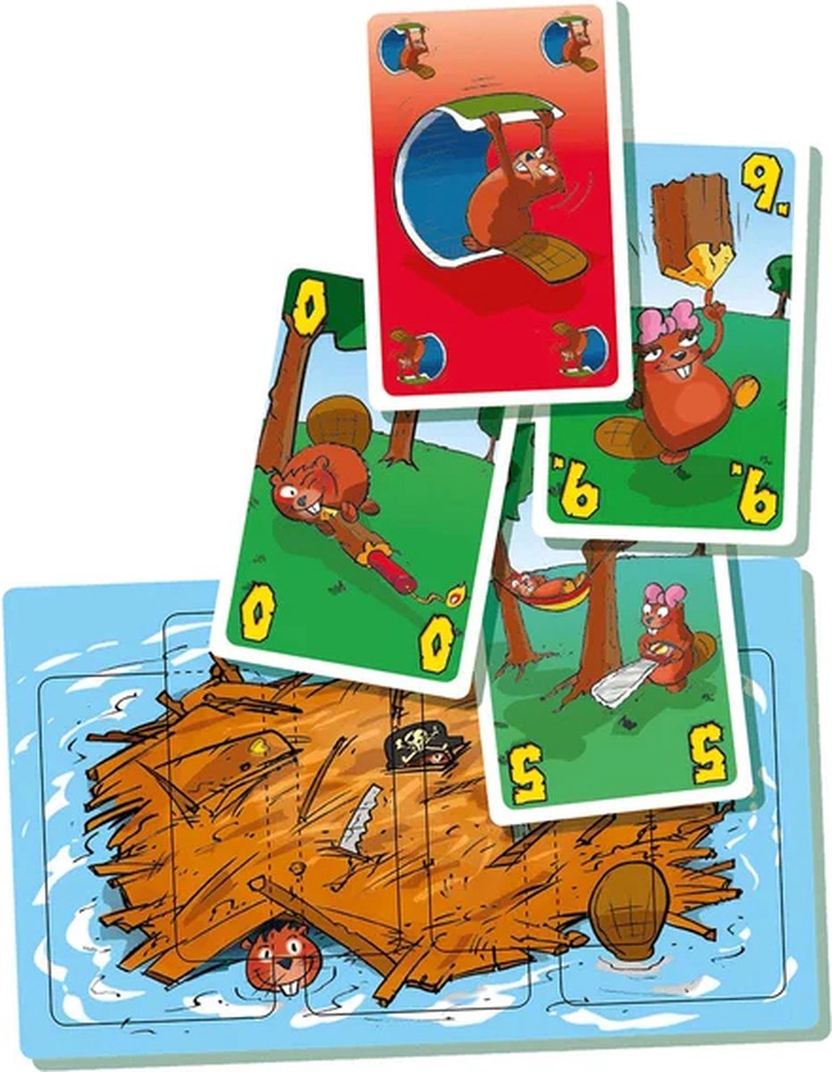 999 Games - Beverclan - Kaartspel - Kinderspel - Educatief spel - Actiespel - Klein cadeautje