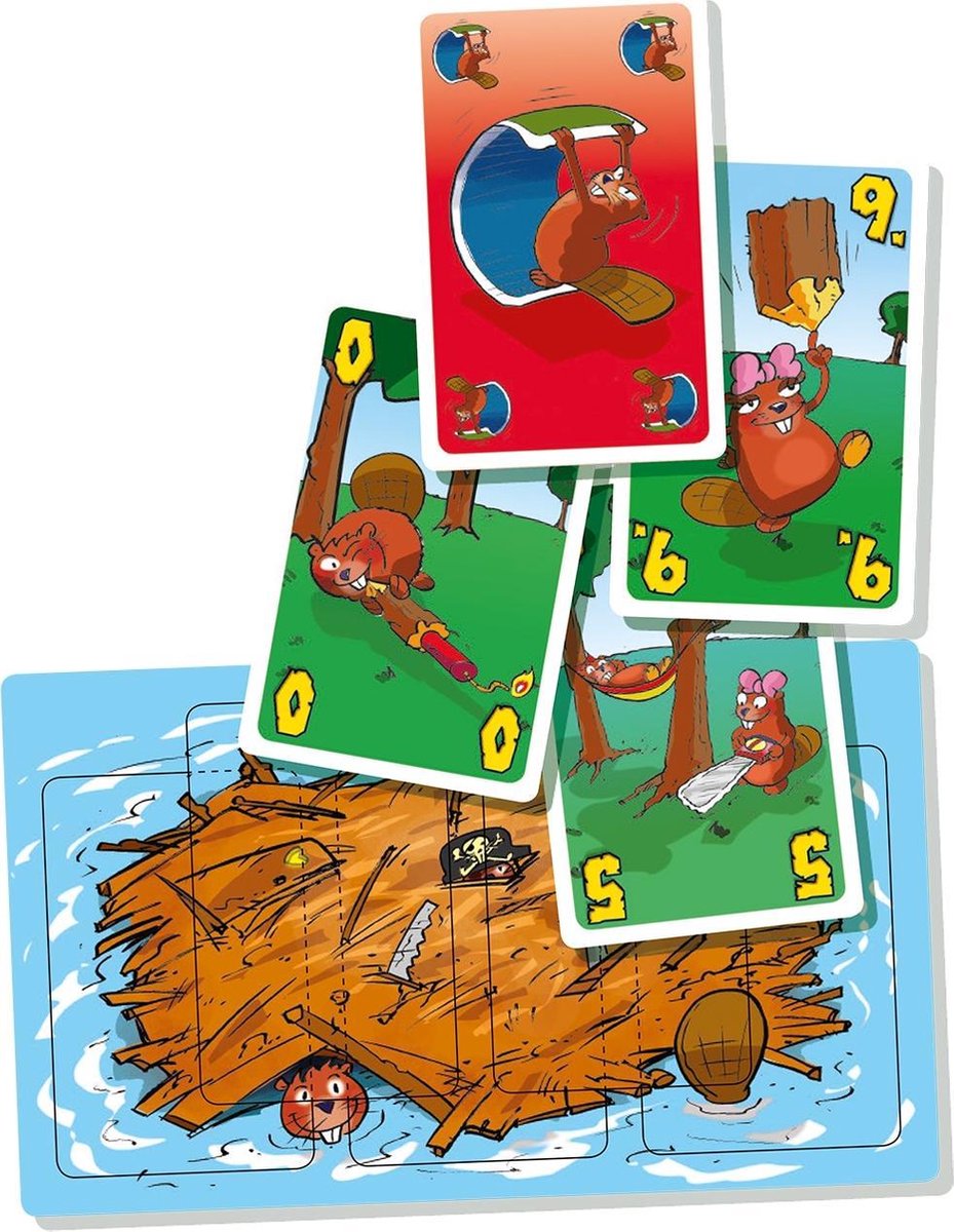 999 Games - Beverclan - Kaartspel - Kinderspel - Educatief spel - Actiespel - Klein cadeautje