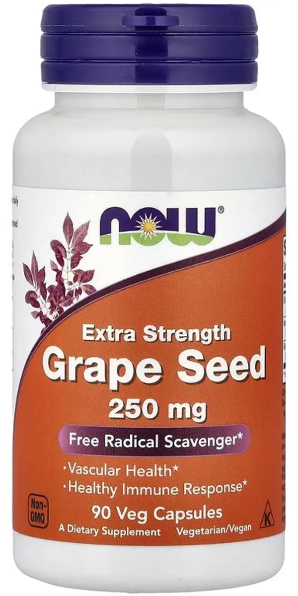 Now Foods Druivenpitextract Extra Strength 90 Vcaps