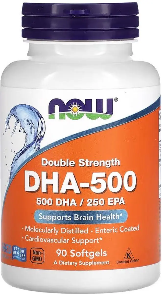 Now Foods DHA-500 90 Softgels