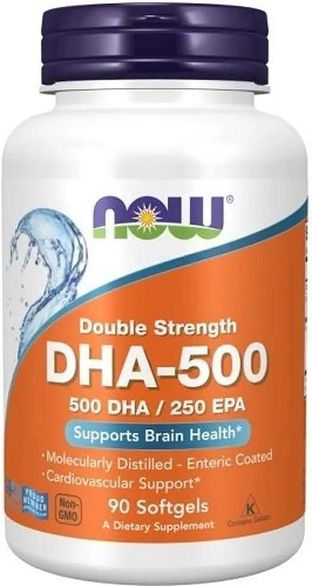 Now Foods DHA-500 90 Softgels