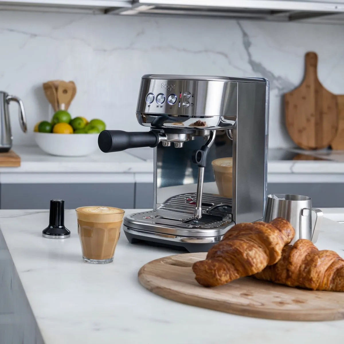 Sage Bambino Plus SES500BSS4EEU1 Espressomachine - RVS - afbeelding 6 van 6