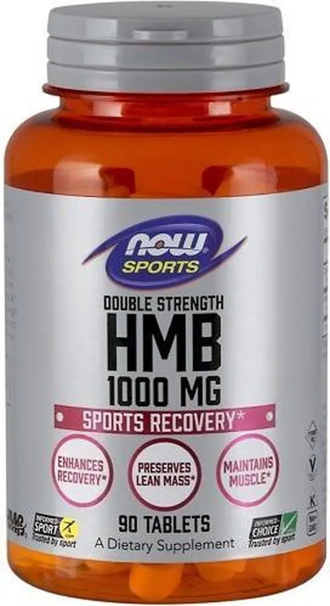 Now Foods HMB 1000mg - 90 Capsules