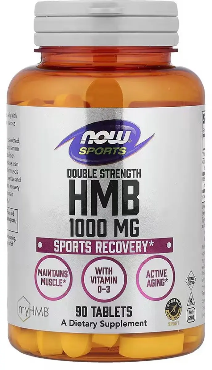 Now Foods HMB 1000mg - 90 Capsules