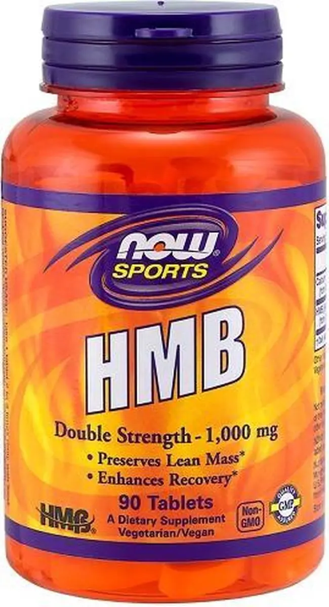 Now Foods HMB 1000mg - 90 Capsules