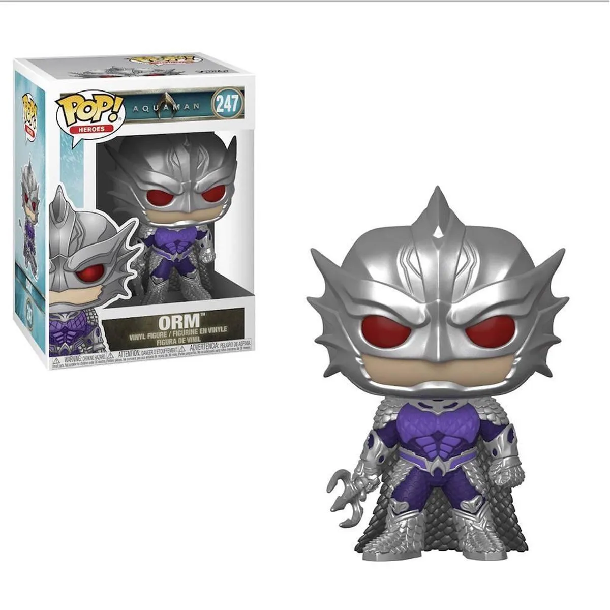 Funko Pop! Aquaman Orm FUN31181 Verzamelfiguur - 10cm - Multi