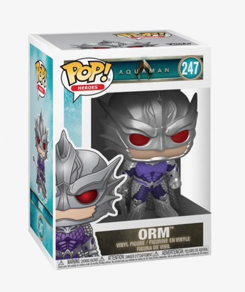 Funko Pop! Aquaman Orm FUN31181 Verzamelfiguur - 10cm - Multi