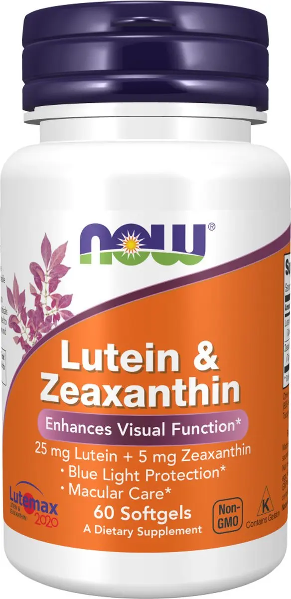 Now Foods Lutein & Zeaxanthin 60 Softgels
