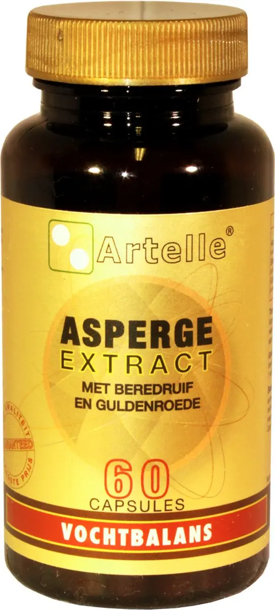 Artelle Asperge Extract 60 Capsules - 60mg