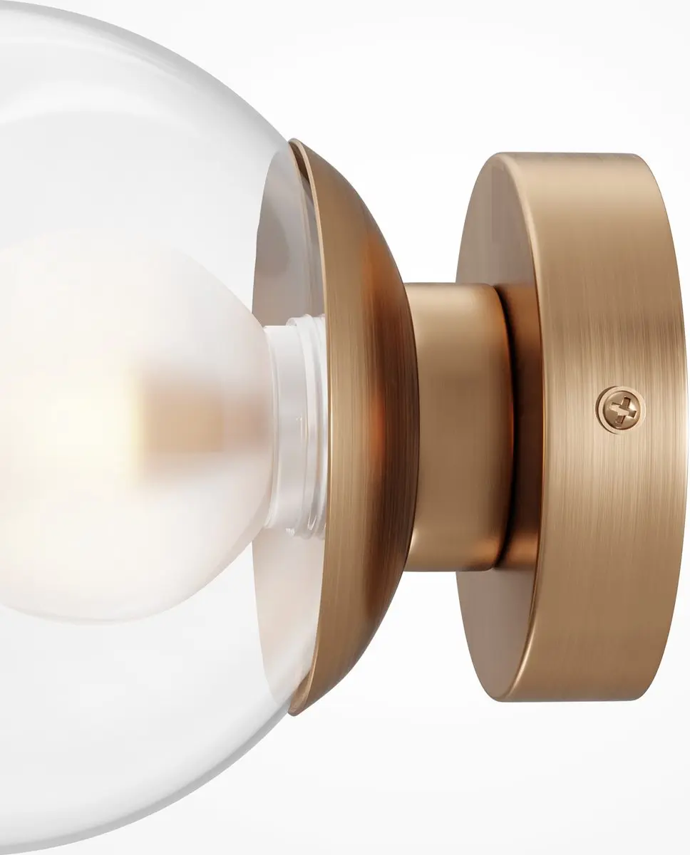 Maytoni Basic Form Wandlamp Goud - Ø15cm