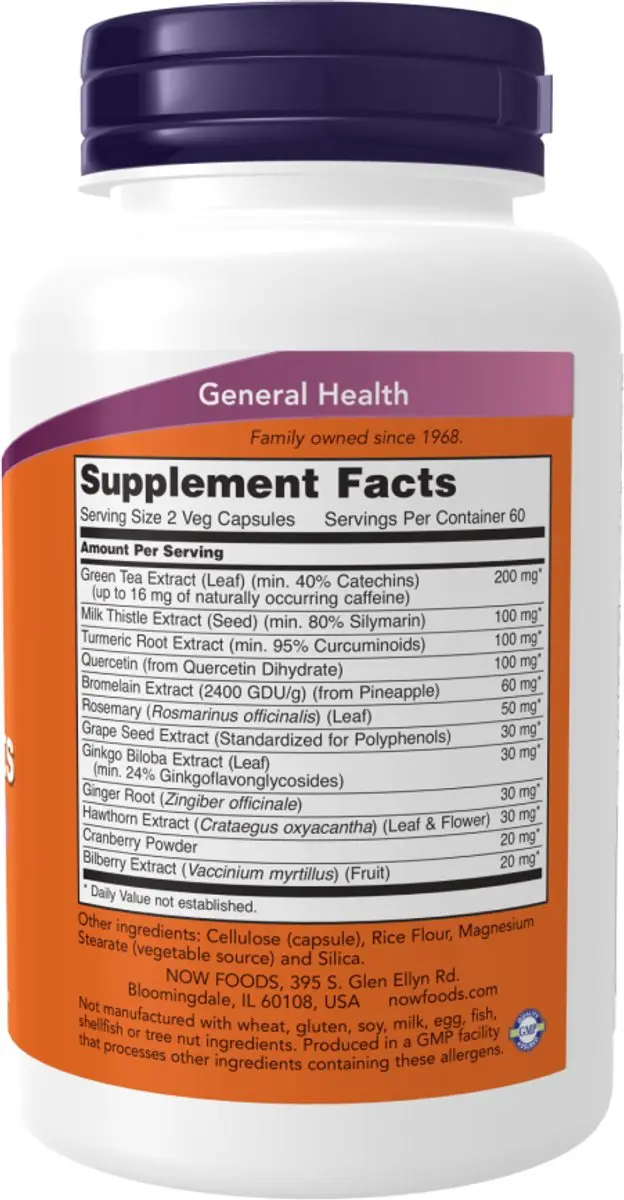 Now Foods Super Antioxidant 120 V-caps - 120 Stuks