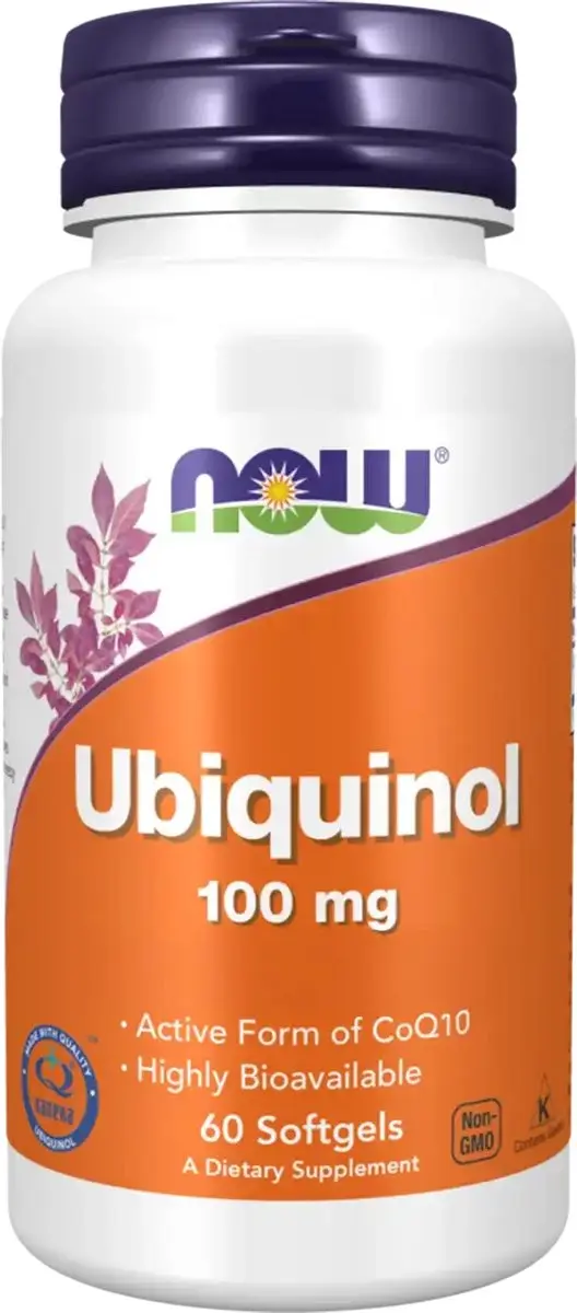Now Foods Ubiquinol 100mg Softgels