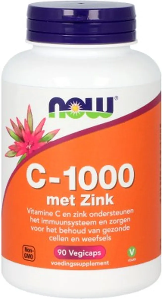 Now Foods C-1000 met Zink 90 Capsules