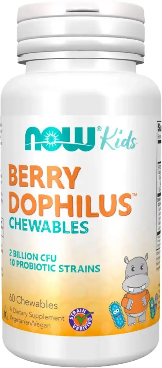 Now Foods BerryDophilus Kauwtabletten