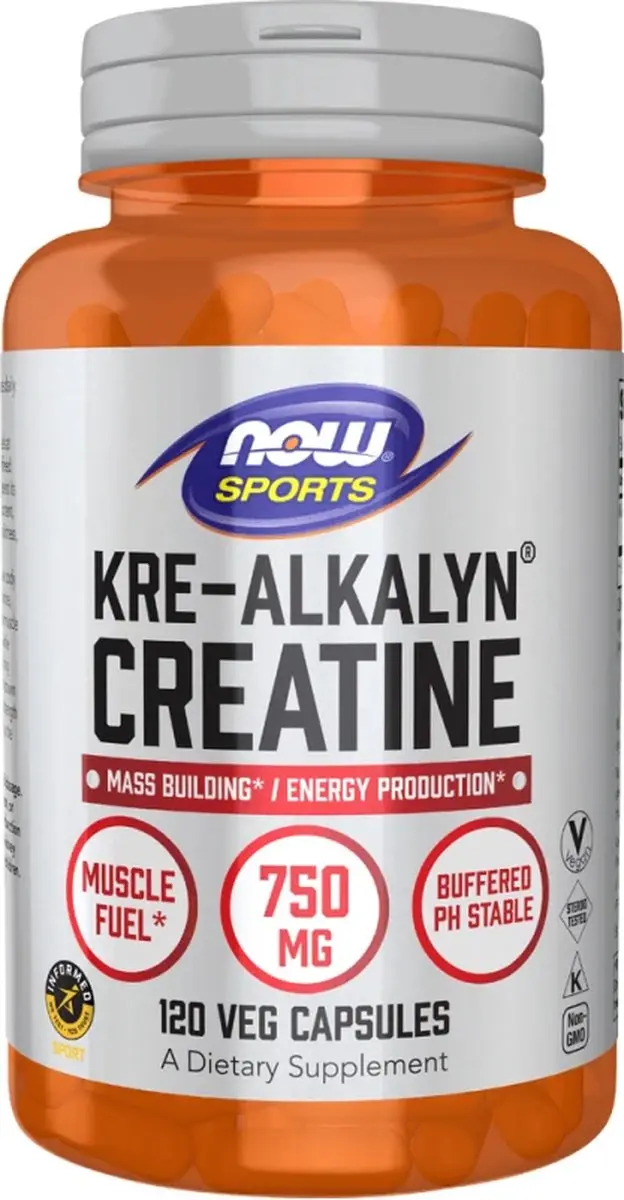 Now Foods Kre-Alkalyn Creatine 120 Vcaps