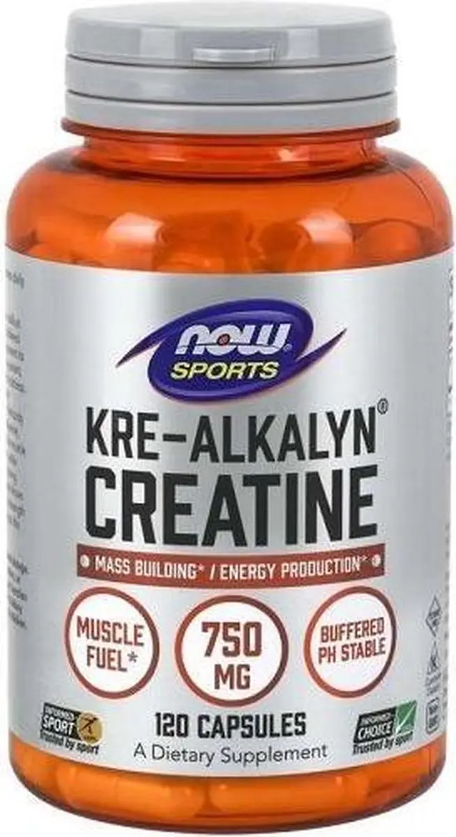 Now Foods Kre-Alkalyn Creatine 120 Vcaps