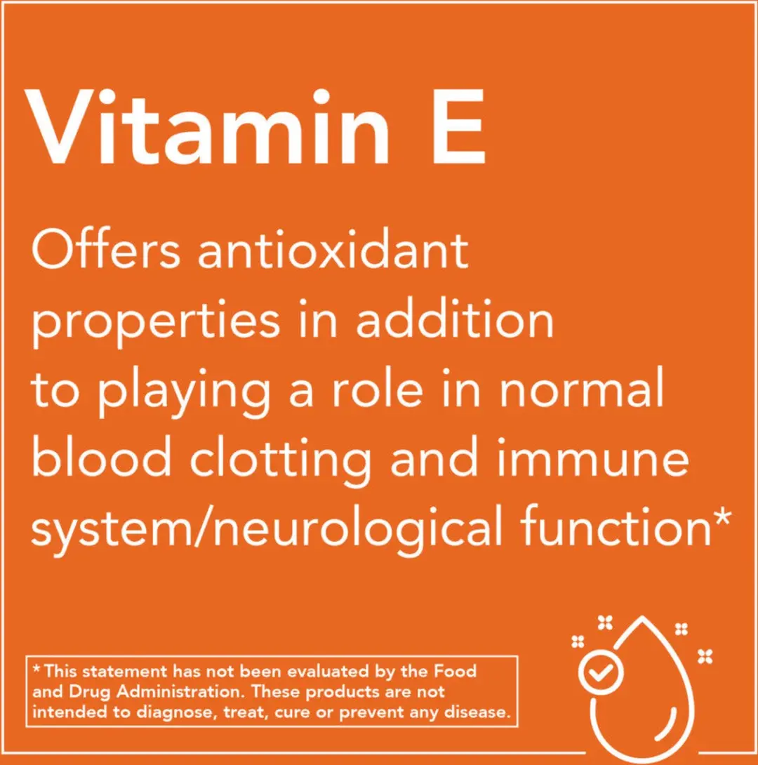Now Foods Vitamine E 1000 IU - 100 Softgels