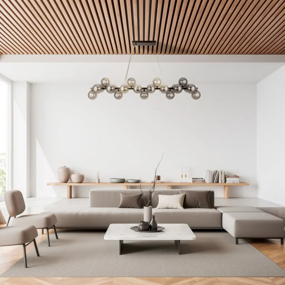 Maytoni Dallas Hanglamp - 25x28W - Zwart