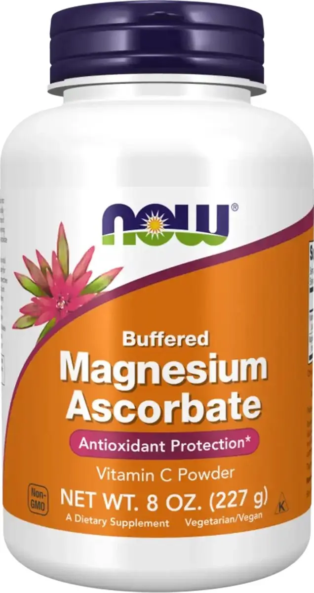 Now Foods Buffered Magnesium Ascorbate 227g