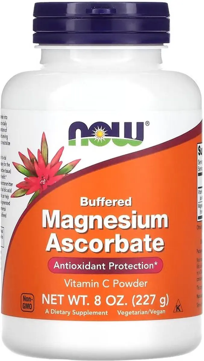 Now Foods Buffered Magnesium Ascorbate 227g