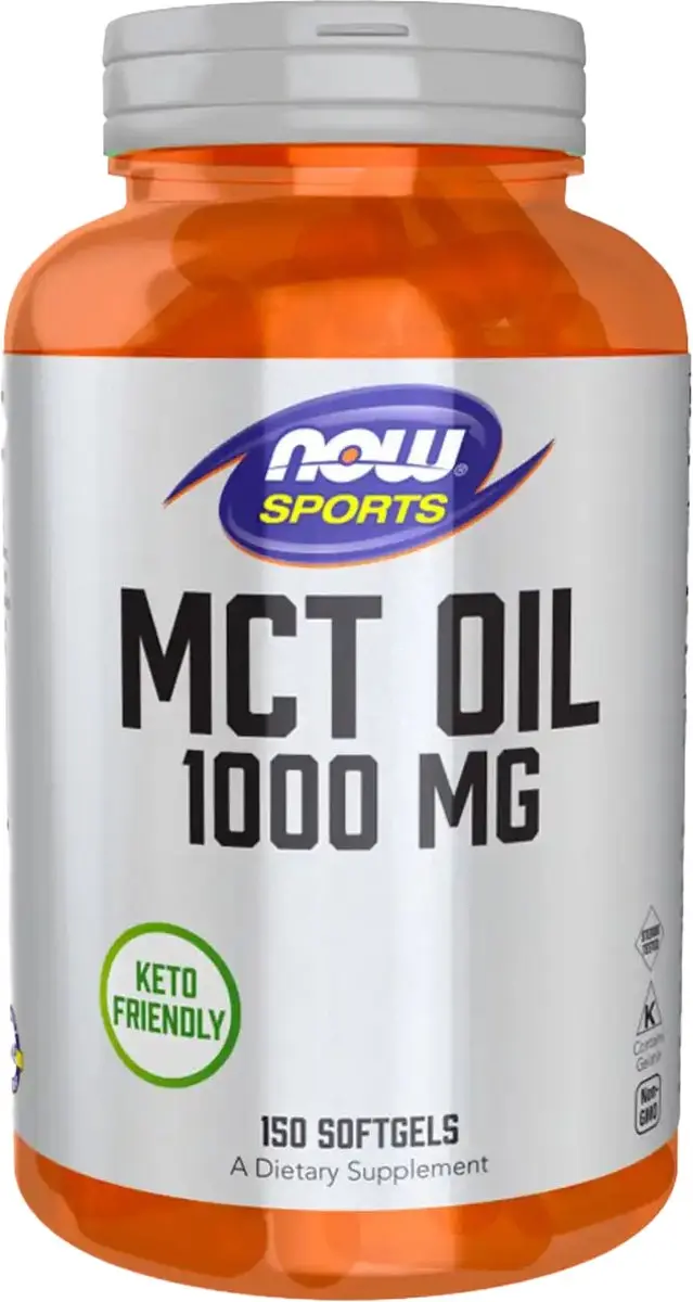 Now Foods MCT Olie 1000mg