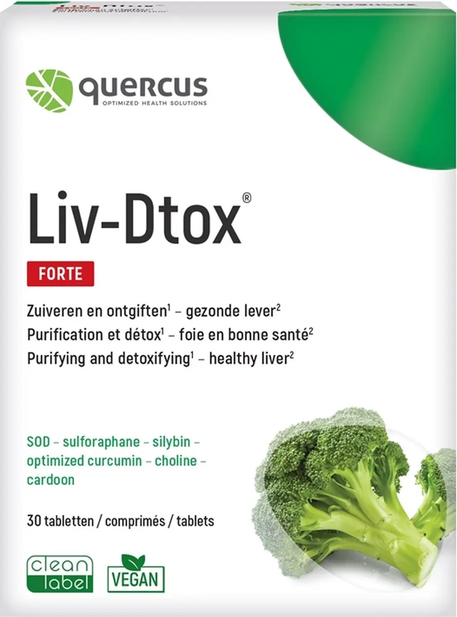 Quercus Liv-dtox 30 Tabletten