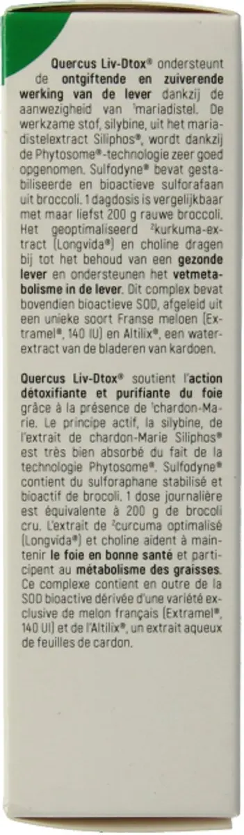 Quercus Liv-dtox 30 Tabletten