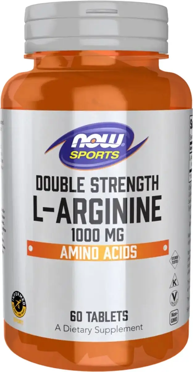 Now Foods L-Arginine 1000mg - 180 Tabletten