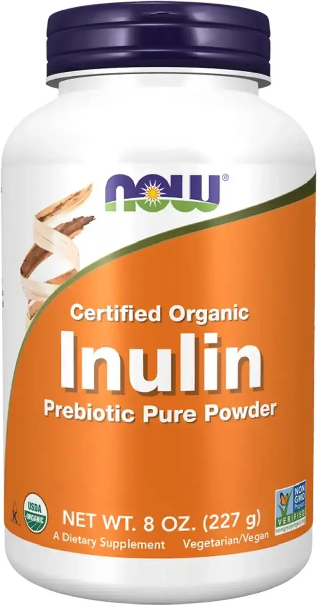 Now Foods Biologisch Inulinepoeder 227g