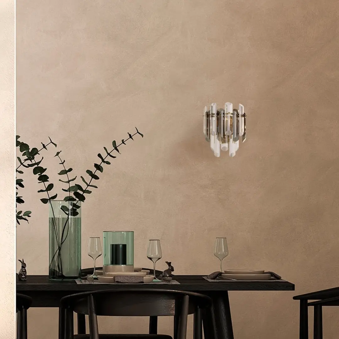 Maytoni Flare Wandlamp Goud - 2 Lichtpunten