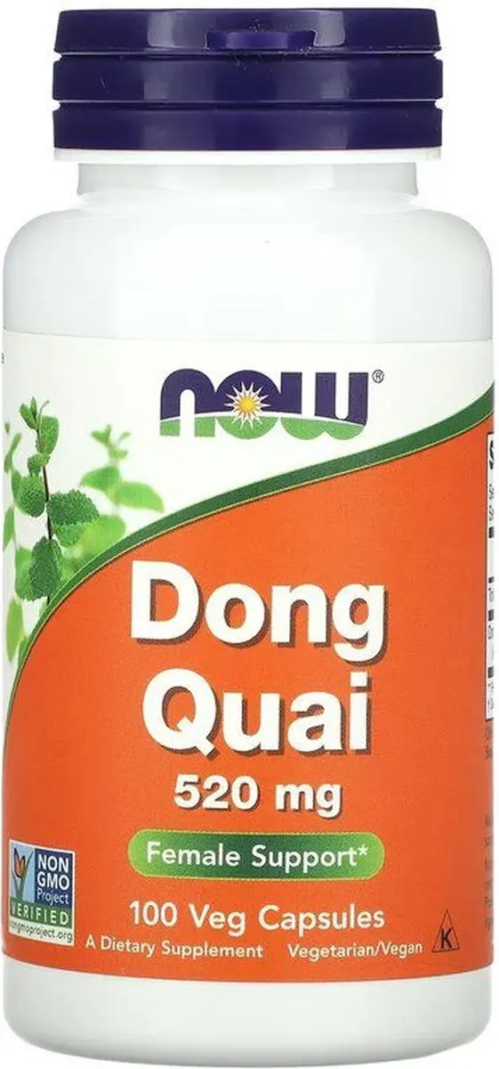Now Foods Dong Quai 520mg 100 Capsules