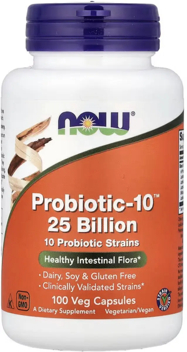 Now Foods Biotics-10 25 miljard - 50 Stuks