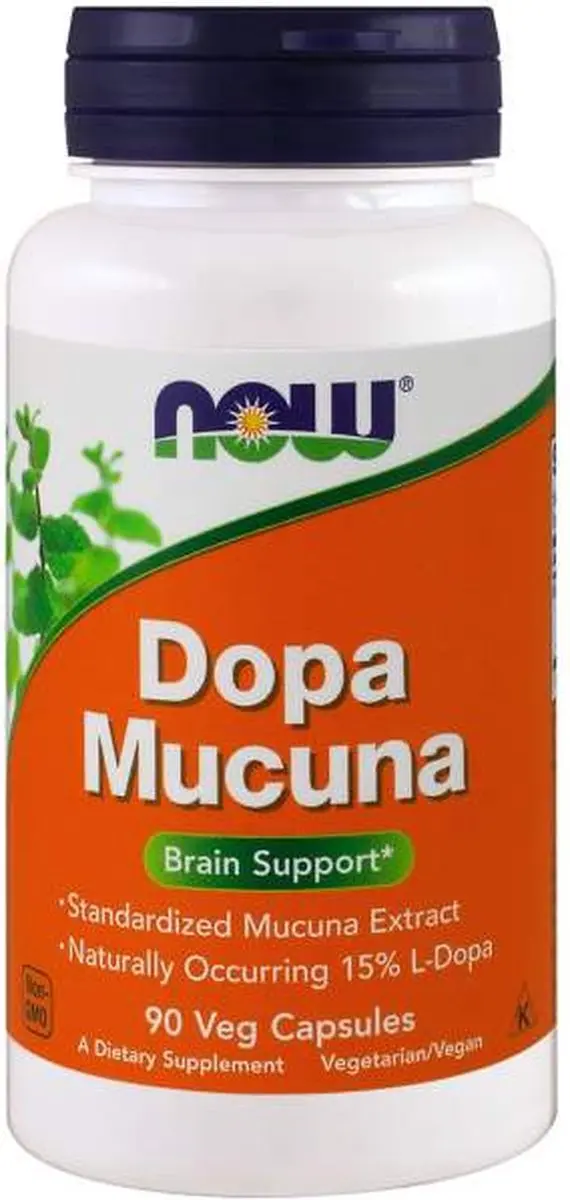 Now Foods Dopa Mucuna 90 Capsules