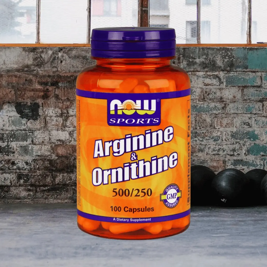 Now Foods Arginine/Ornithine Aminozuur-Mix 100 Stuks