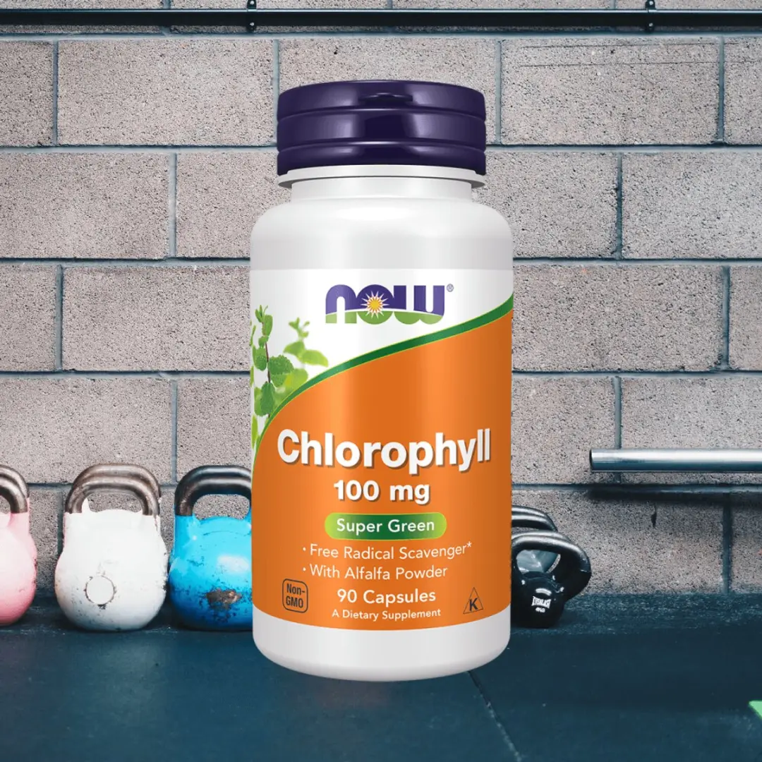 Now Foods Chlorophyll 100mg 90 Capsules