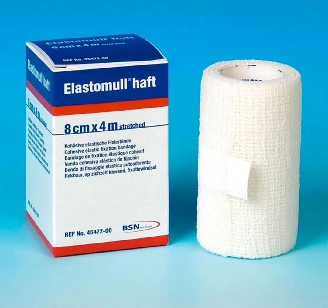 Leukoplast Elastomull Haft 20m x 4cm - 1 Stuk