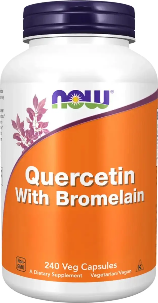 Now Foods Quercetin met Bromelain 240 Vcaps