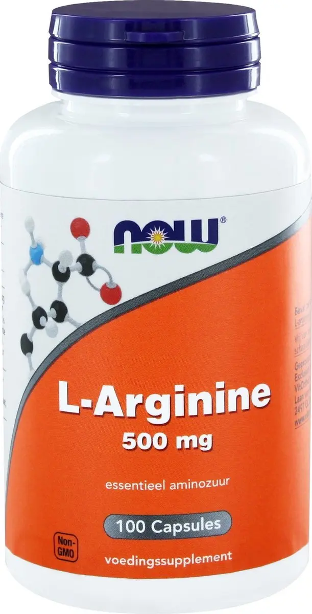 Now Foods L-Arginine 500mg