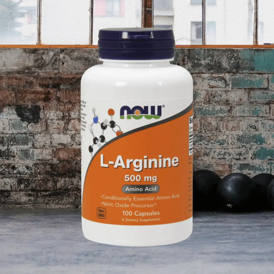 Now Foods L-Arginine 500mg - 100 Capsules