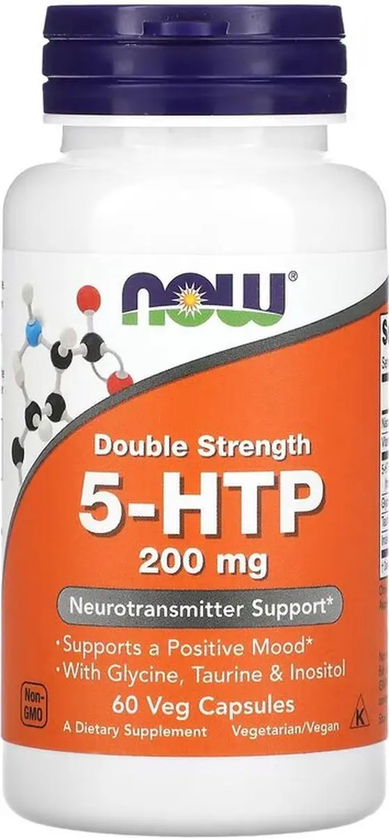 Now Foods 5-HTP 200mg - 60 Vcaps