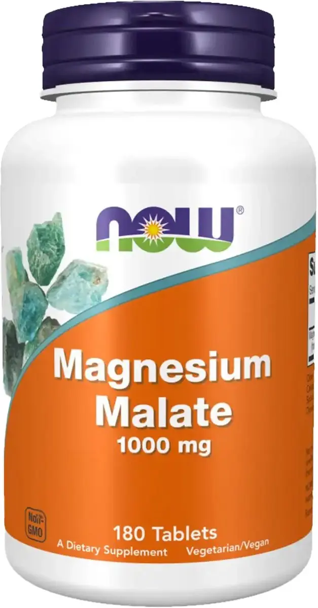 Now Foods Magnesium Malate 1000mg