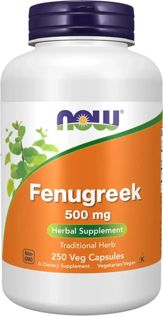 Now Foods Fenugreek 550mg 250 Vcaps
