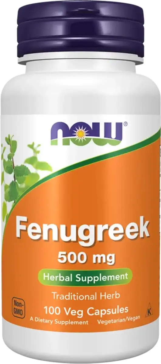 Now Foods Fenugreek 550mg 250 Vcaps