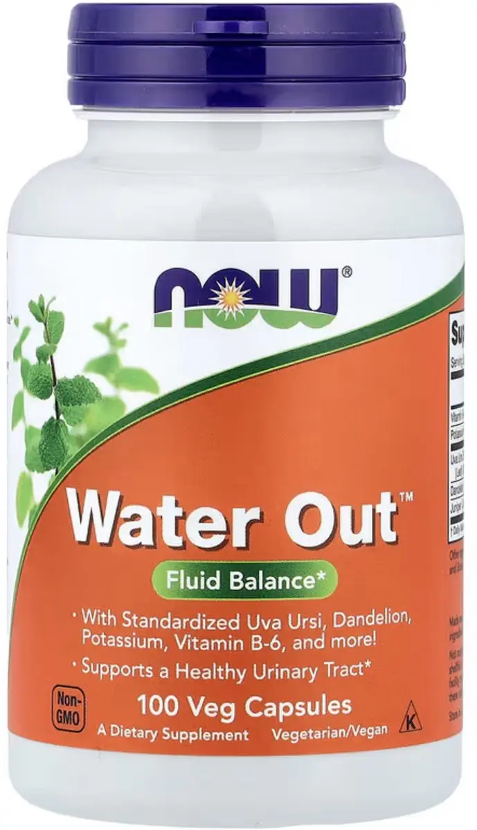 Now Foods Water Out 100 Veg Capsules