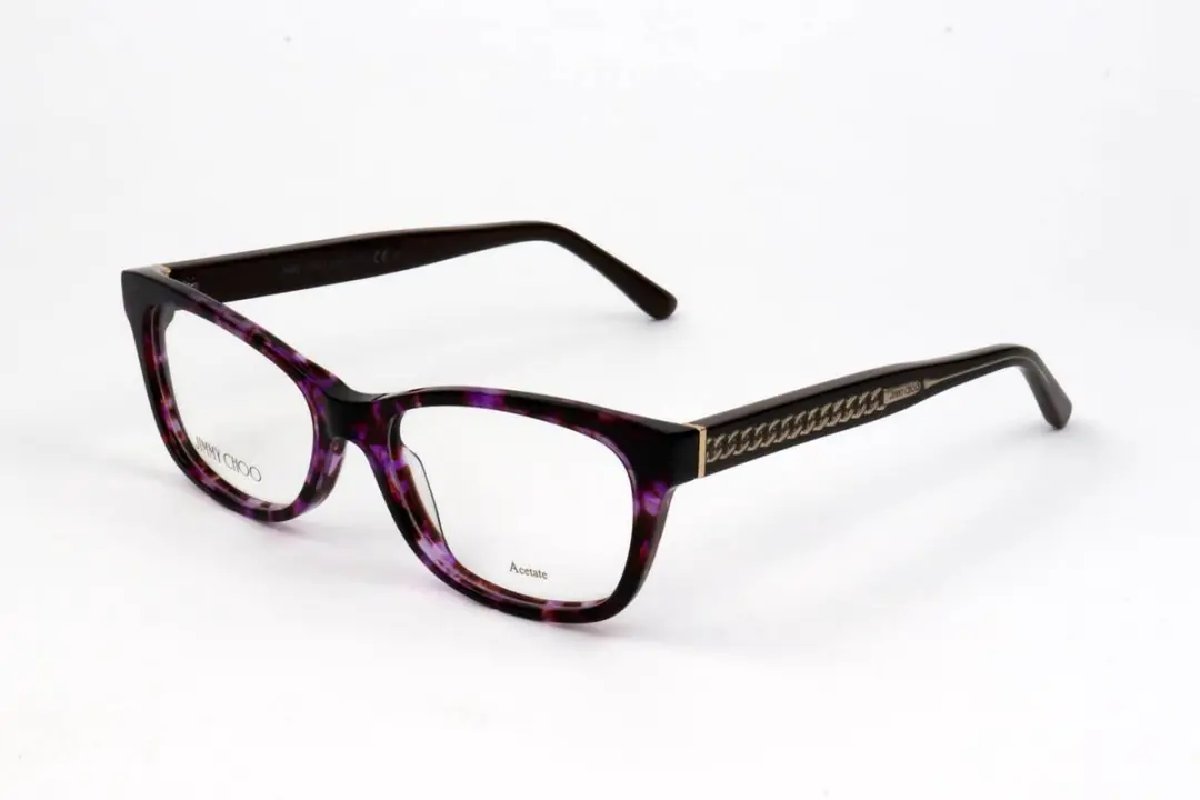 Jimmy Choo JC193 Brilmontuur - Violet Havana Brown - afbeelding 6 van 6