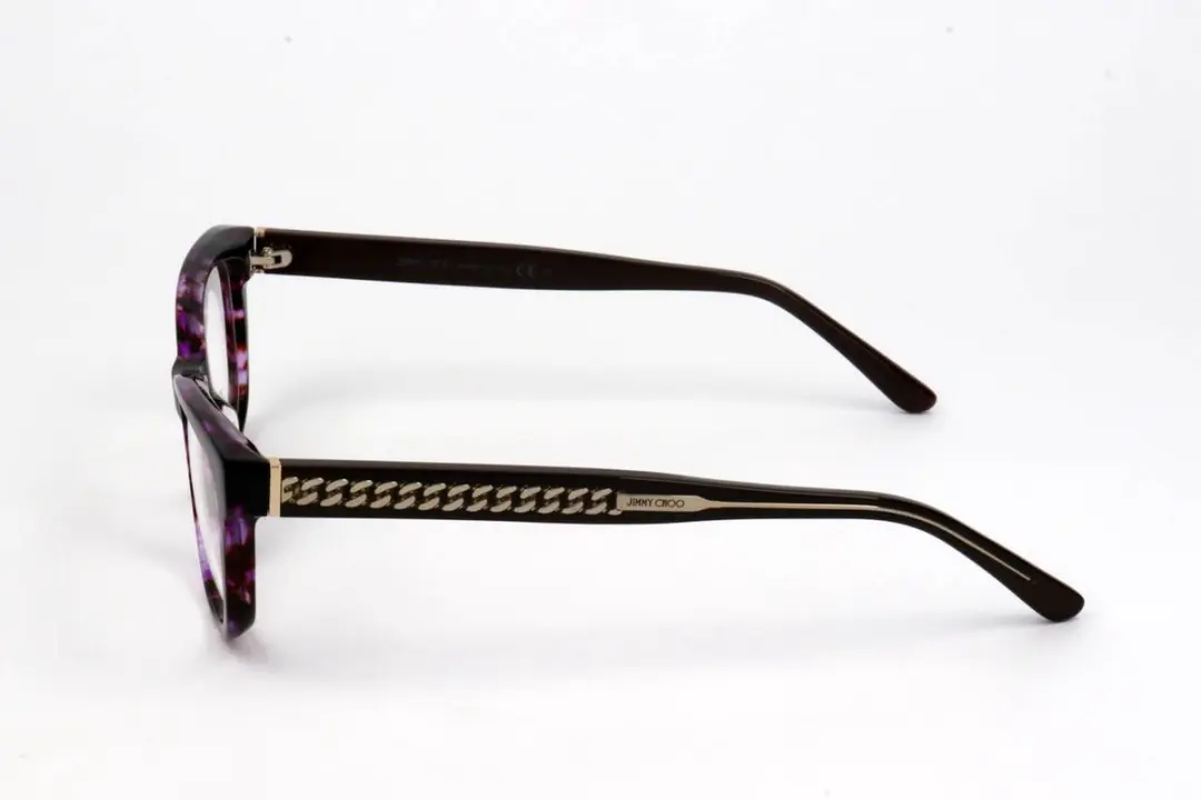 Jimmy Choo JC193 Brilmontuur - Violet Havana Brown - afbeelding 4 van 6