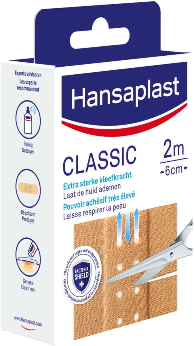 Hansaplast Classic Pleisters 2x2m