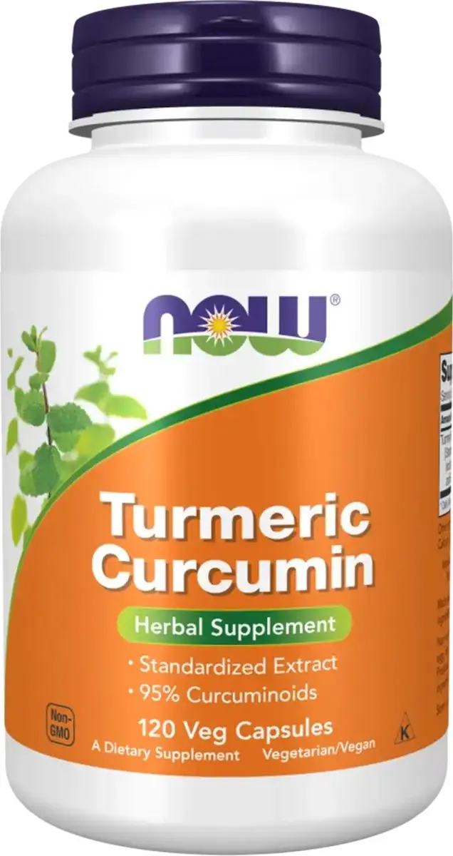 Now Foods Kurkuma Curcumine 120 Vcaps